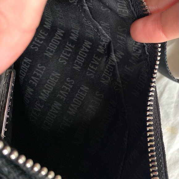 Steve Madden Rhinestone Bag with Adjustable Strap and Chain Strap 🤍🖤 - Picture 10 of 11